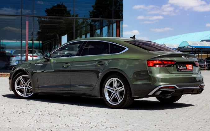 Audi A5 cena 152900 przebieg: 125431, rok produkcji 2022 z Chodzież małe 781